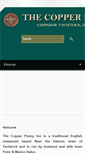 Mobile Screenshot of copperpennyinn.co.uk